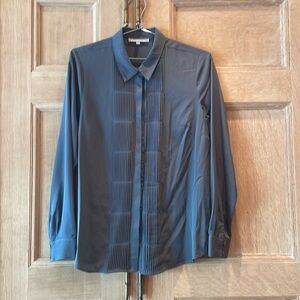 Gray Daniel Rainn Blouse, Size M